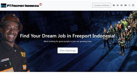bit.ly/freeportjob|PT Freeport Indonesia Buka Lowongan Kerja Besar.